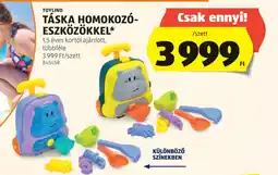 ALDI Toylino táska homokozó-eszközökkel ajánlat