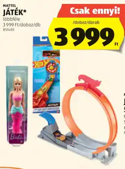 ALDI Mattel játék ajánlat
