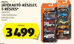 ALDI Mattel játékautó-készlet ajánlat