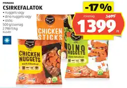 ALDI Primana csirkefalatok ajánlat