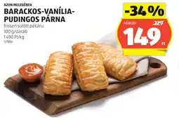 ALDI Azon Melegében Barackos-vanília- pudingos párna azon melegében ajánlat