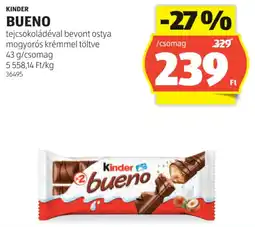 ALDI Kinder Bueno ajánlat