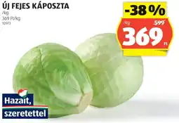 ALDI Új fejes káposzta ajánlat