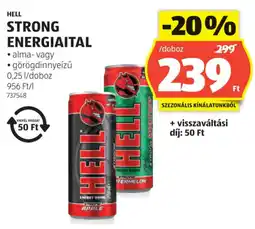 ALDI Hell Strong energiaital ajánlat