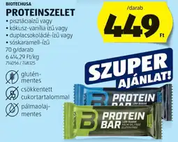 ALDI Biotechusa proteinszelet ajánlat