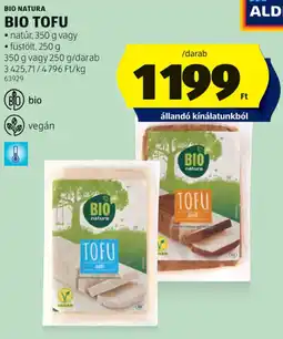 ALDI Bio Natura Bio Tofu ajánlat