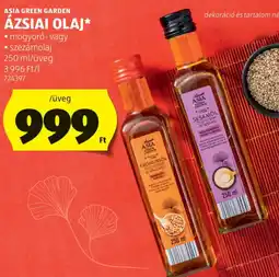 ALDI Asia Green Garden ázsiai olaj ajánlat