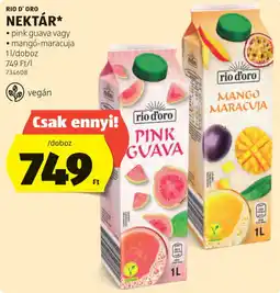 ALDI Rio d'Oro nektár ajánlat