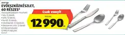 ALDI Crofton evőeszközkészlet ajánlat