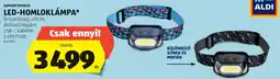 ALDI Adventuridge LED-homloklámpa ajánlat