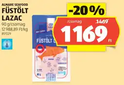 ALDI Almare Seafood Füstölt Lazac ajánlat