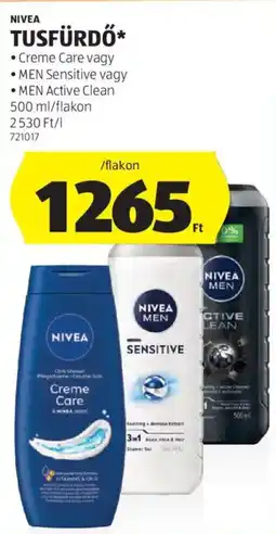 Nivea tusfürdő