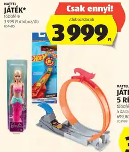 ALDI Mattel játék ajánlat
