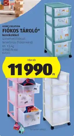 ALDI Home Creation Fiókos tároló ajánlat