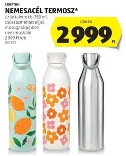 ALDI Crofton Nemesacél termosz ajánlat