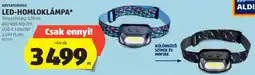 ALDI Adventuridge LED-homloklámpa ajánlat