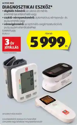 ALDI Active Med Diagnosztikai eszköz ajánlat