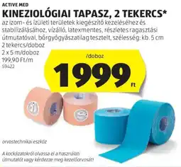 ALDI Active Med kineziológiai tapasz ajánlat