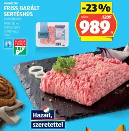 ALDI Húsmester Friss darált sertéshús ajánlat