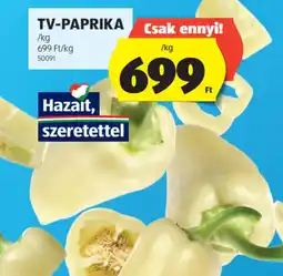 ALDI Tv-paprika ajánlat