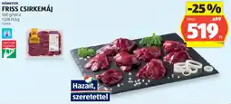 ALDI Húsmester Friss csirkemáj ajánlat