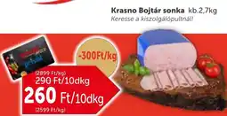 PRIVÁT Krasno Bojtár sonka ajánlat