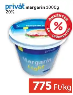 PRIVÁT Privȧt margarin ajánlat