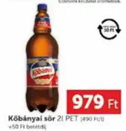 PRIVÁT Kőbányai sör ajánlat