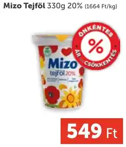 PRIVÁT Mizo Tejföl 20% ajánlat