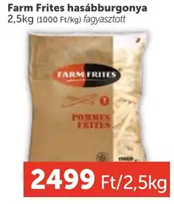 PRIVÁT Farm Frites hasábburgonya ajánlat