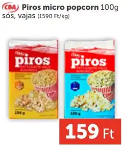 PRIVÁT CBA Piros micro popcorn ajánlat