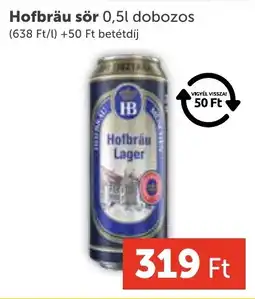 PRIVÁT Hofbräu sör ajánlat