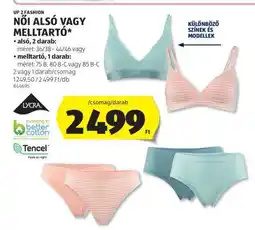 ALDI Női alsó vagy melltartó ajánlat