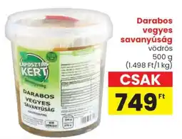 Spar Darabos vegyes savanyúság ajánlat