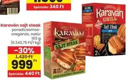Spar Karaván sajt steak ajánlat