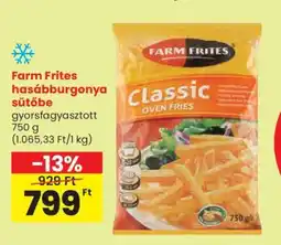 Spar Farm Frites hasábburgonya sütőbe ajánlat