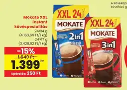 Spar Mokate XXL instant kávéspecialitás ajánlat