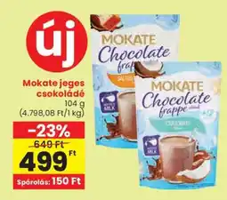 Spar Mokate jeges csokoládé ajánlat