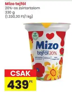 Spar MIZO Tejföl ajánlat