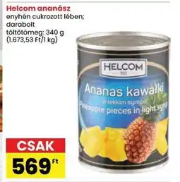 Spar Helcom ananász ajánlat