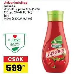 Spar UNIVER Ketchup ajánlat