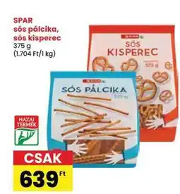 Spar SPAR sós pálcika, sós kisperec ajánlat