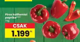 Spar Piros Kaliforniai Paprika ajánlat
