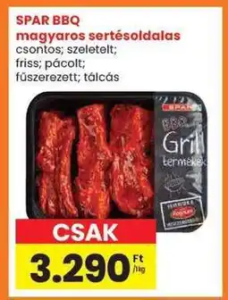 Spar SPAR BBQ magyaros sertésoldalas ajánlat