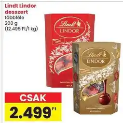 Spar Lindt Lindor desszert ajánlat