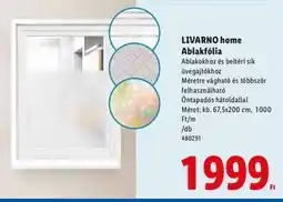Lidl LIVARNO HOME Ablakfólia ajánlat