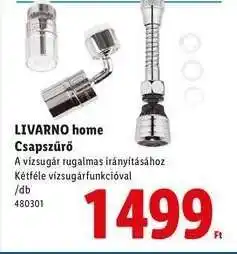 Lidl LIVARNO HOME Csapszűrő ajánlat