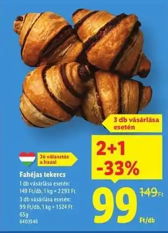 Lidl Fahéjas tekercs ajánlat