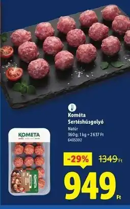 KOMÉTA Sertéshúsgolyó