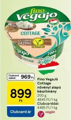 Tesco Fino VegaJó Cottage ajánlat